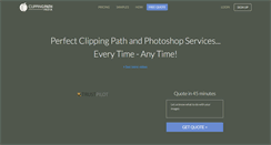 Desktop Screenshot of clippingpathindia.com